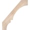 Ekena Millwork 3 1/2"W x 24"D x 28"H Balboa Smooth Knee Brace, Douglas Fir BRC04X24X28BOA00SDF - alternate 3